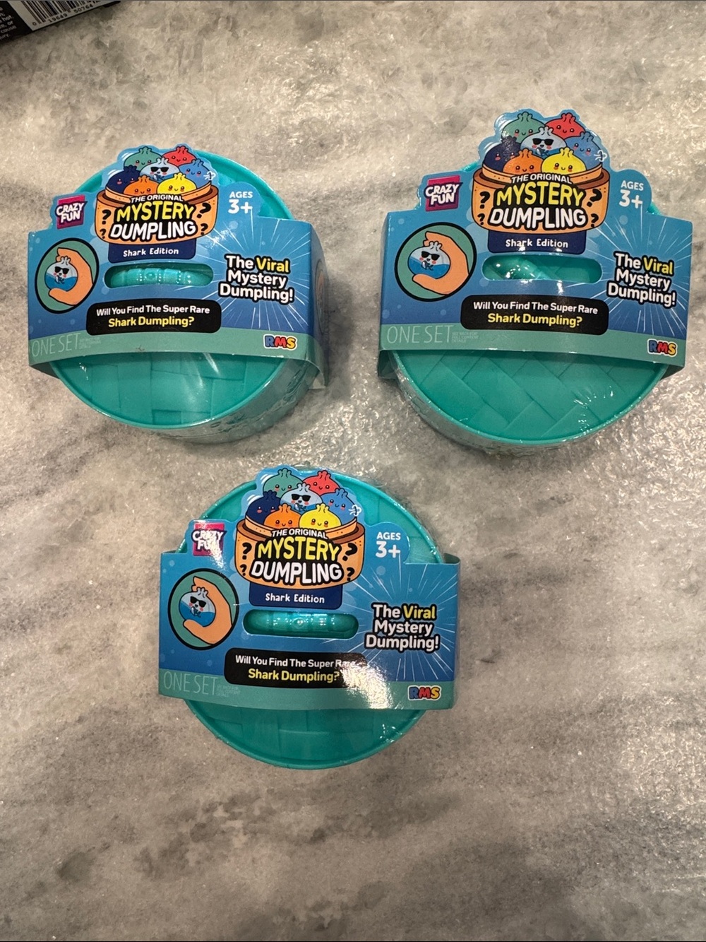 Mystery Dumpling Shark Edition Collectible Toy - Teal
